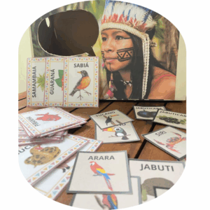 Palavras em tupi + jogo da memória