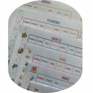 Calendário 12 meses
