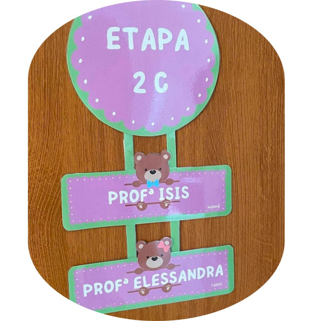 Decoração de porta editável